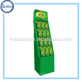 Free Standing Cardboard Hanging Product Rack Display,Postcard Display Rack With Hooks